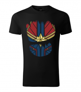 Pánské tričko Captain Marvel oblek Velikost: 3XL