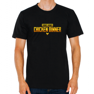 Pánské tričko Chicken Dinner PubG Velikost: 3XL