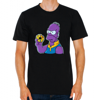 Pánské tričko Homer Simpson - Avengers Donut Velikost: 3XL