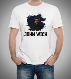 Pánské tričko john wick fortnite Velikost: 3XL