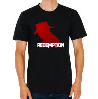 Pánské tričko Red dead redemption - psanec Velikost: 3XL