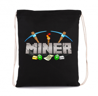 Vak na záda Minecraft - Miner