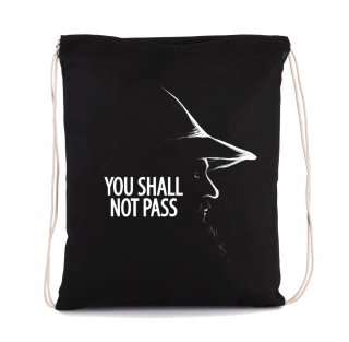 Vak na záda Pán prstenů Gandalf šedý - neprojdeš
