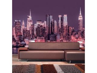 Fototapeta - NYC: Purple Nights