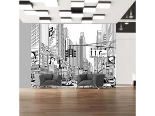 Fototapeta - Street in New York city