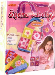 Šijeme kabelky- vše na výrobu 3 kabelek