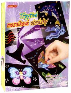 Třpytivé mozaikové obrázky