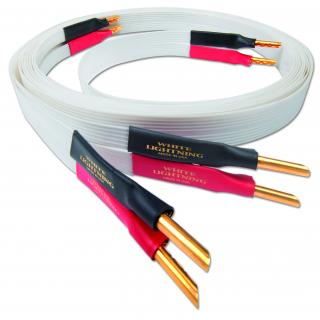 Nordost White Lightning speaker cable - Banánky 2x2,5m