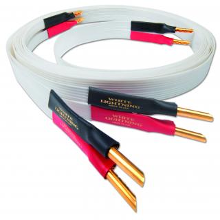 Nordost White Lightning speaker cable - Banánky 2x3m