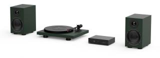 Pro-Ject All-in Colourful Audio System Satin Green, matné