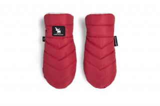 Cottonmoose rukavice na kočárek CLASSIC YUKON 2023, Red, červená