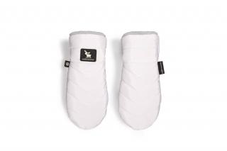 Cottonmoose rukavice na kočárek CLASSIC YUKON 2023, White, bílá