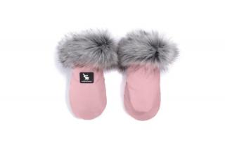 Zimní rukavice na kočárek Cottonmoose MOOSE YUKON 2023, Pink, růžové