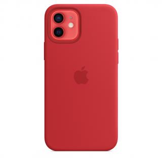 Silikonový kryt na iPhone 12 Pro Max - RED