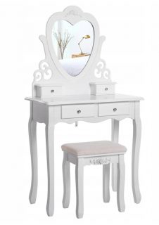 Toaletní stolek Princess WHITE