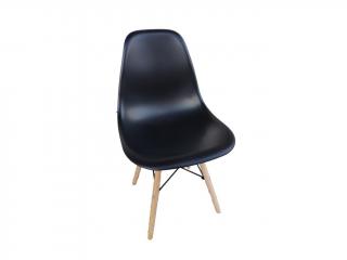 Židle černá skandinávský styl CLASSIC
