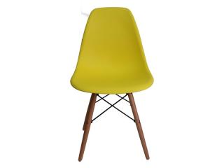 Židle žlutá skandinávský styl CLASSIC