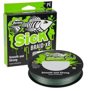 BERKLEY -  SicK Braid Moss Green Zelená 150 m