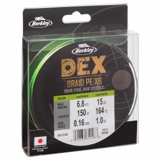Berkley Šňůra DEX x8 PE Chartreuse