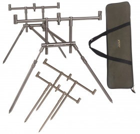 Dam Stojan Compact Stainless Steel Rod Pod 3 Rods