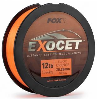 FOX EXOCET fluoro orange mono 0,30mm - 6,35kg / 1000m