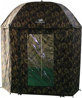 Giants Fishing Full Cover Square Camo Umbrella 250 cm