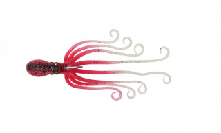 Gumová chobotnice Savage Gear 3D Octopus 20cm 185g UV PINK/GLOW