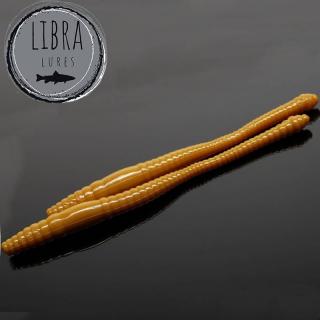 Libra Lures Dying Worm 80 barva 036 coffee milk (balení 12 ks) příchuť Krill