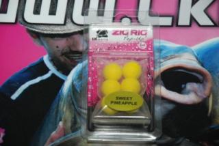 LK BAITS ZIG RIG POP–UP 14 MM – SWEET PINEAPPLE