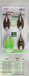 Mikado METHOD FEEDER APERIO L 3 x krmítko 60 g + 1 forma