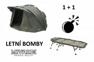 Mivardi Bivak New Dynasty XL + Lehátko CamoCODE Flat6