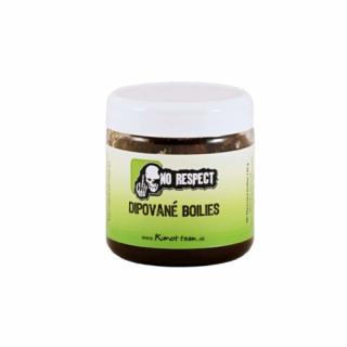 NO RESPECT Dipované boilies Fish Liver 150g 24mm