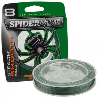 Pletená Šňůra Spiderwire Stealth Smooth Braid Zelená 300m