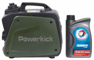 Powerkick Elektrocentrála Generator 800 +1l oleje Zdarma!