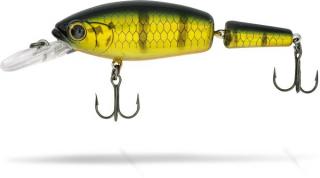 Quantum Wobler JOINTED Minnow 13g 8,5cm hot perch plovoucí