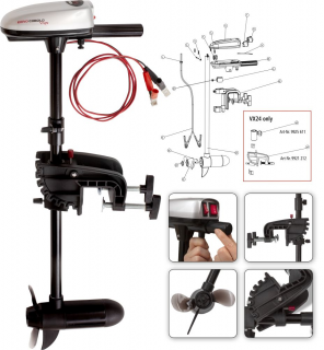 Rhino Motor elektrický závěsný Cobold VX 18