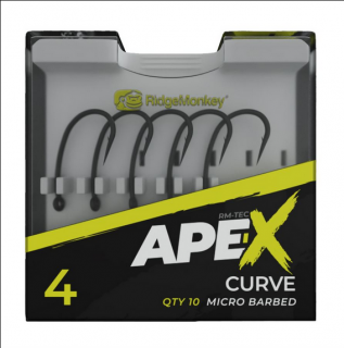 RidgeMonkey: Háček Ape-X Curve Barbed