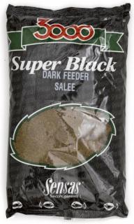 Sensas 3000 Dark Salty Feeder (feeder-černý-slaný) 1kg
