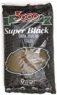 Sensas 3000 Dark Salty Riviere (řeka-černá-slaná) 1kg