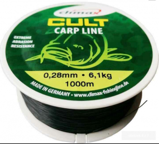 Vlasec Climax CULT CarpLine 1000m Black 0,30mm
