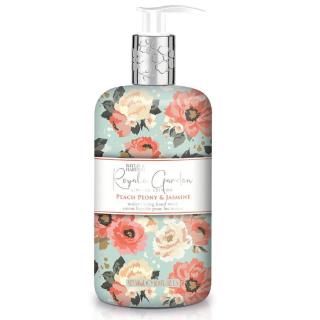 BAYLIS &amp; HARDING TEKUTÉ MÝDLO NA RUCE - PEACH PEONY &amp; JASMINE, 500ML