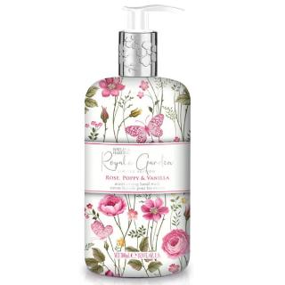 BAYLIS &amp; HARDING TEKUTÉ MÝDLO NA RUCE - ROSE, POPPY &amp; VANILLA, 500ML