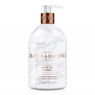 BAYLIS &amp; HARDING TEKUTÉ MÝDLO NA RUCE - WHITE TEA &amp; NEROLI, 500ML