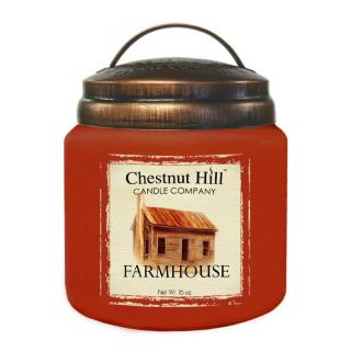 Chestnut Hill Vonná svíčka ve skle Na statku - Farmhouse, 16oz