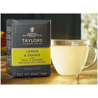 TAYLORS OF HARROGATE čaj ovocný citrón a zázvor 20 sáčků