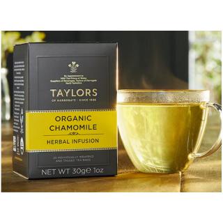 TAYLORS OF HARROGATE heřmánkový čaj ORGANIC 20 sáčků