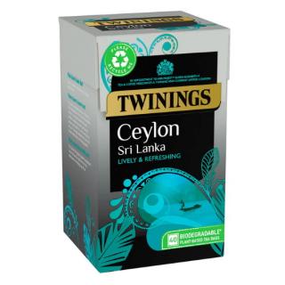 TWININGS - Černý čaj CEYLON (40 sáčků /100g)