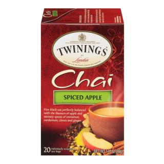 TWININGS - černý čaj CHAI SPICED APPLE (20 sáčků / 40g)