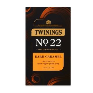 TWININGS - Černý čaj DARK CARAMEL (40 sáčků /80g)