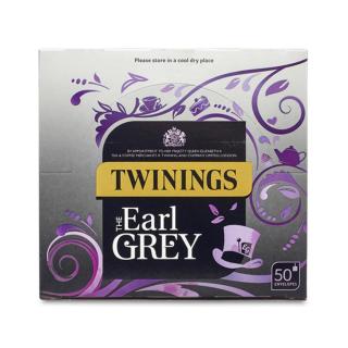 TWININGS - černý čaj EARL GREY (50 gastro sáčků /100g)